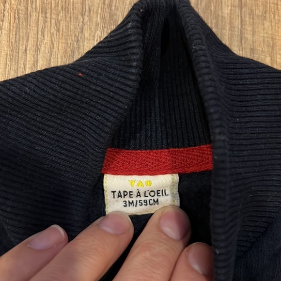 Incredibly soft varsity jacket 0-3 - Picture 2 of 3